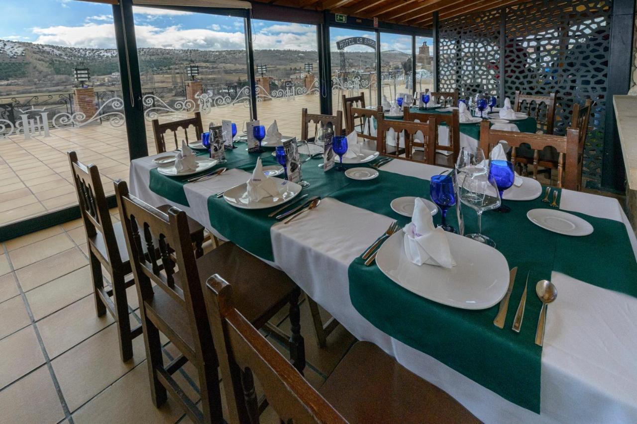 Hotel La Barrosa Abejar Bagian luar foto